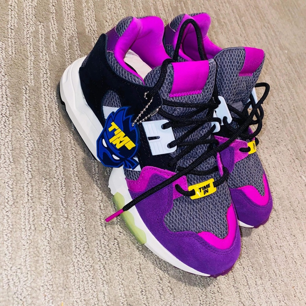 🆕Adidas Ninja torsion puprple sneakers Unisex